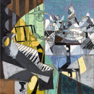 Claude Venard - Le repas du pianiste