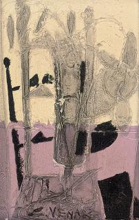 Claude Vénard - Le vase de fleurs