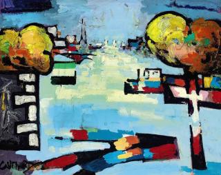 Claude Venard - Paris, la Seine
