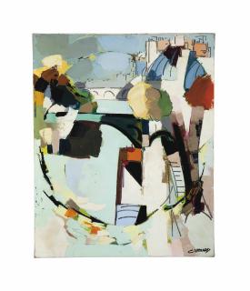 Claude Venard - Pont Et La Seine