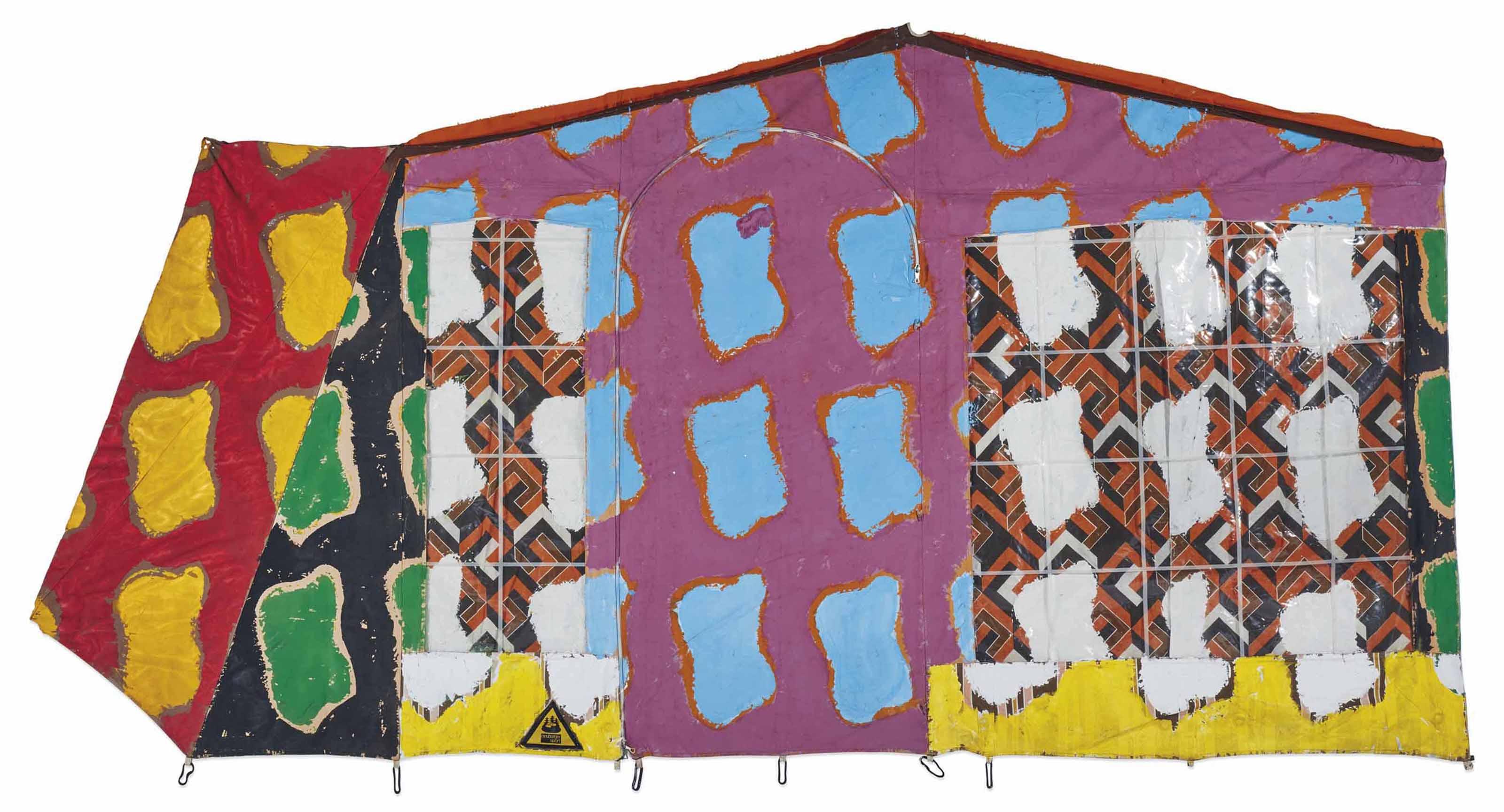 Claude Viallat - Sans titre 1988/206