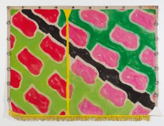 Claude Viallat - Sans titre (Numéro 208)