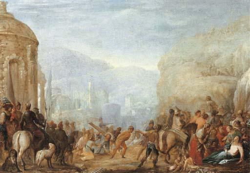 Claude Vignon - Christ on the Road to Calvary