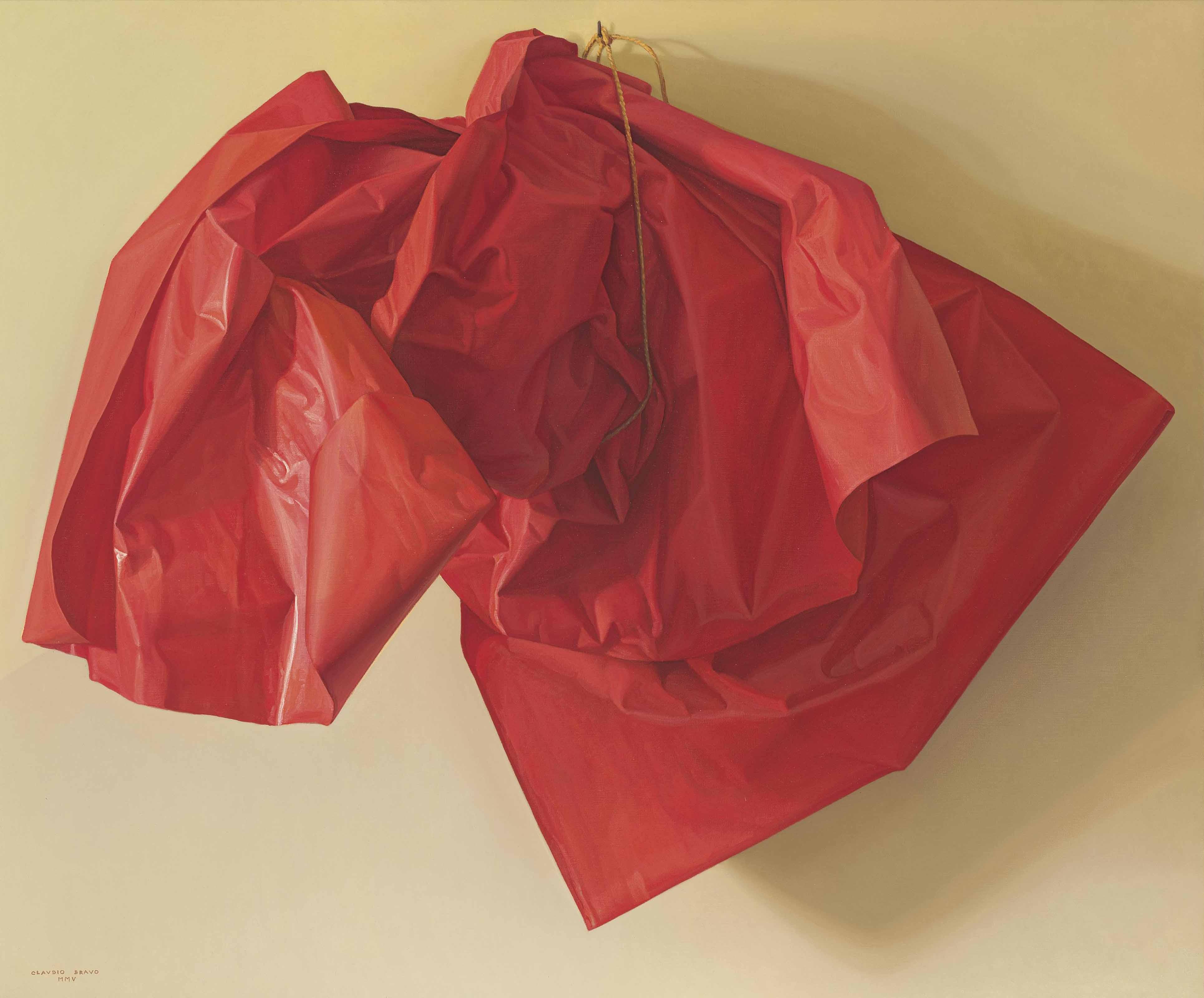 Claudio Bravo - Red Paper