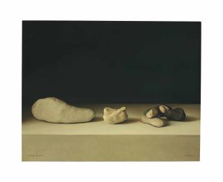 Claudio Bravo - Still Life with Stones