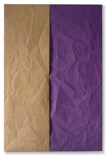 Claudio Bravo - Untitled (Beige and Purple Paper)