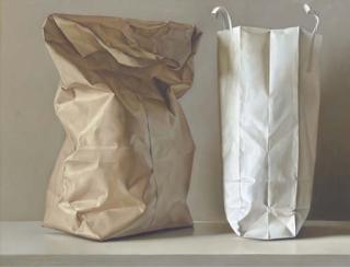 Claudio Bravo - Untitled (Bolsas de papel)