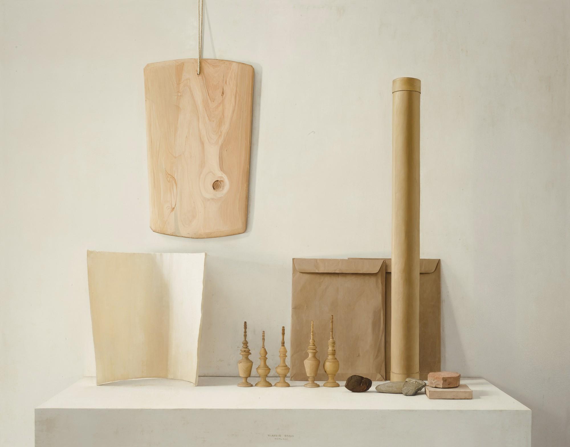 Claudio Bravo - Wood from the Sahara (Still Life with Cutting Board)