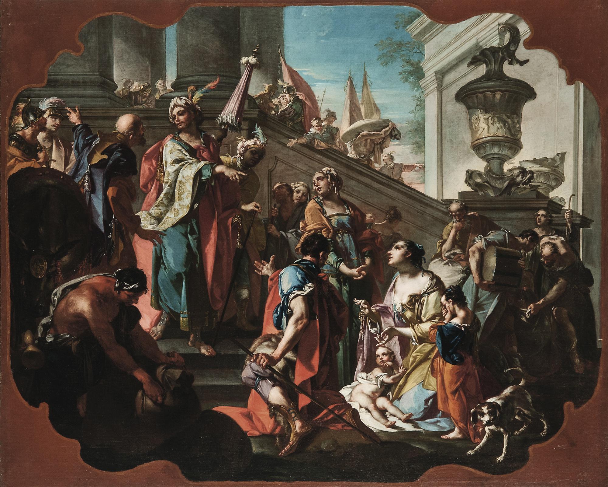 Claudio Francesco Beaumont - The Family Of Darius Before Alexander