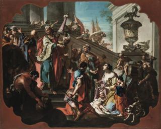 Claudio Francesco Beaumont - The Family Of Darius Before Alexander