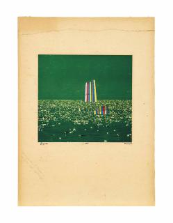 Claudio Parmiggiani - Bozzetto (Sketch)