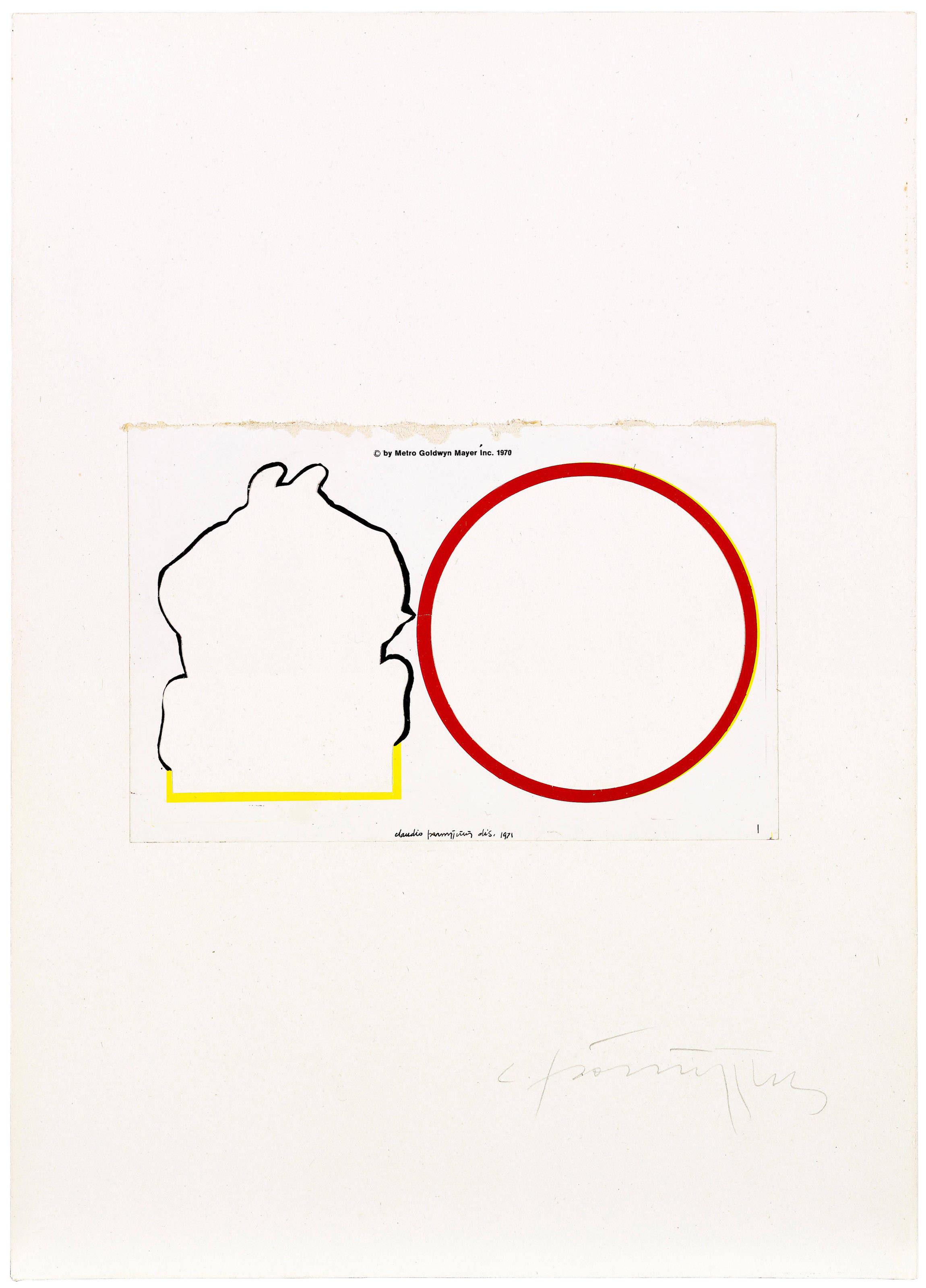 Claudio Parmiggiani - Disegno (Drawing)