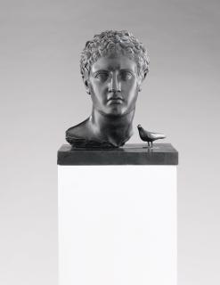 Claudio Parmiggiani - Giardino Notturnosigned And Dated 1987 Under The Base, Bronze, Unique Piece