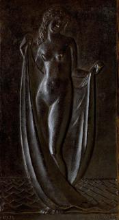 Claudius Linossier - Baigneuse, 1936