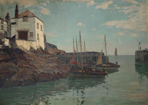 Claus Bergen - The harbour of Polperro, Cornwall