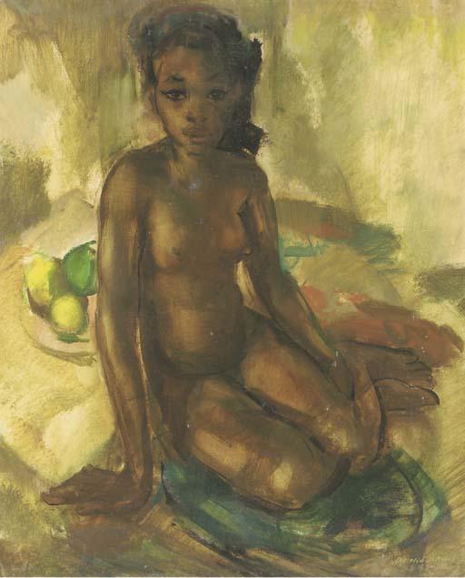Clément Serneels - A Congolese girl