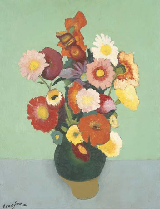 Clement Serveau - Bouquet de Fleurs