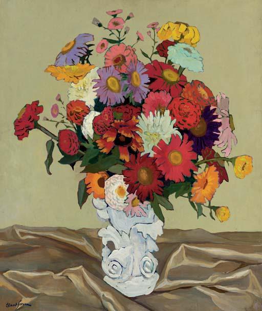 Clement-Serveau - Les zinnias