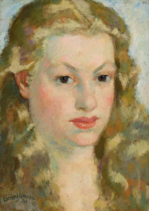 Clement Serveau - Tête de femme