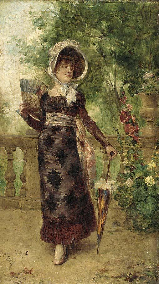 Clemente Pujol De Gustavino - Le promenade