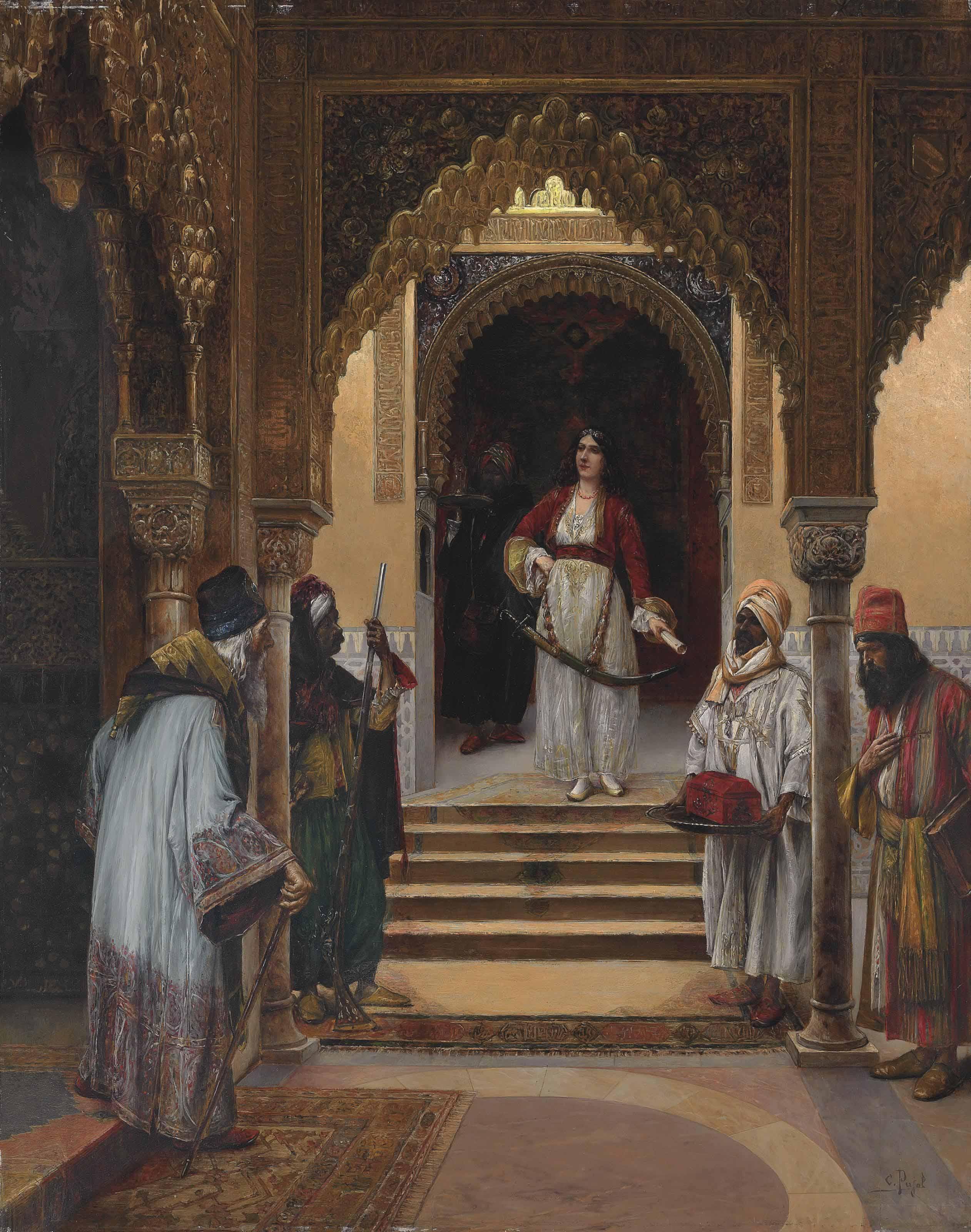 Clémente Pujol De Gustavino - The messenger