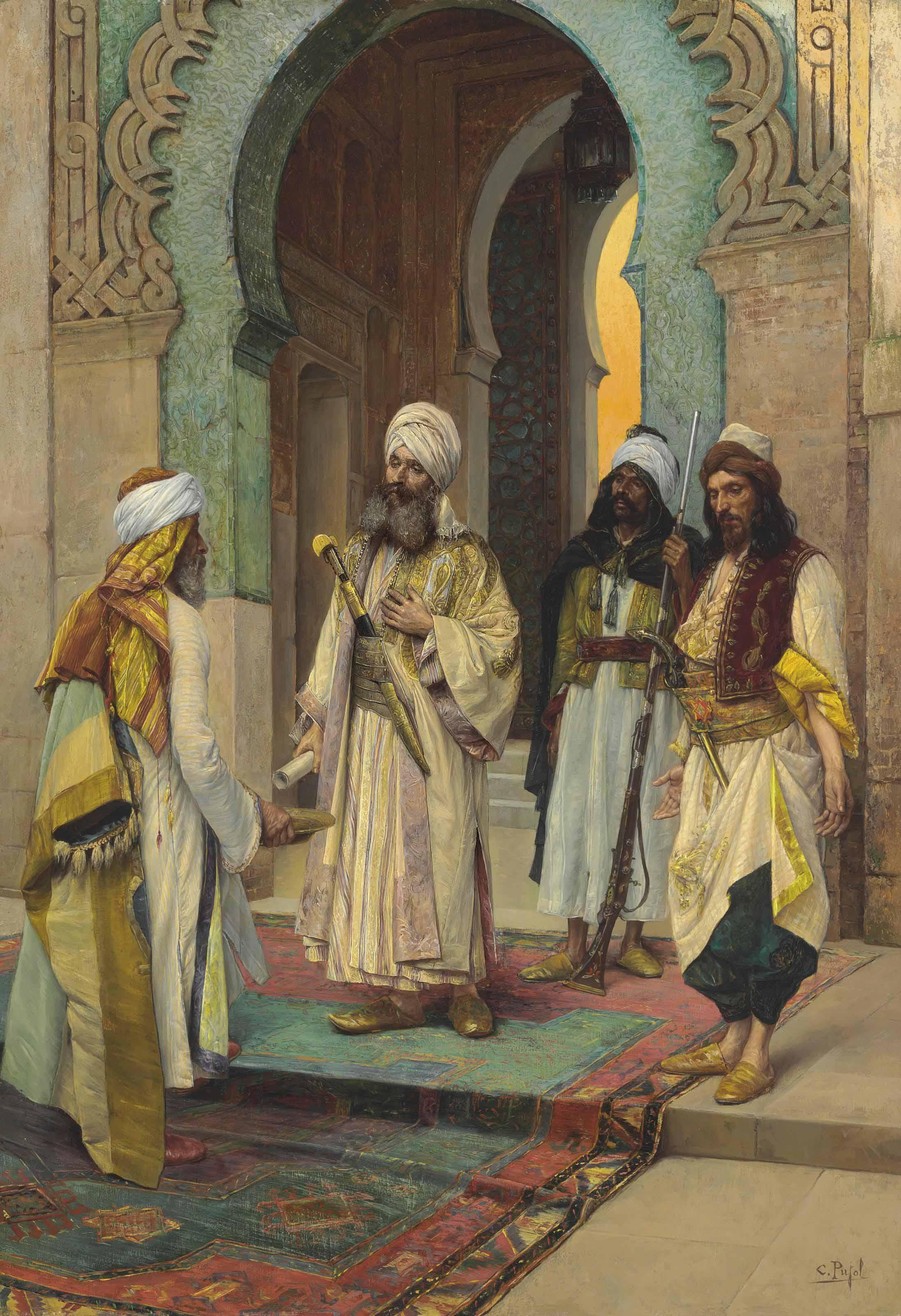 Clemente Pujol De Gustavino - The Offering of Zakat