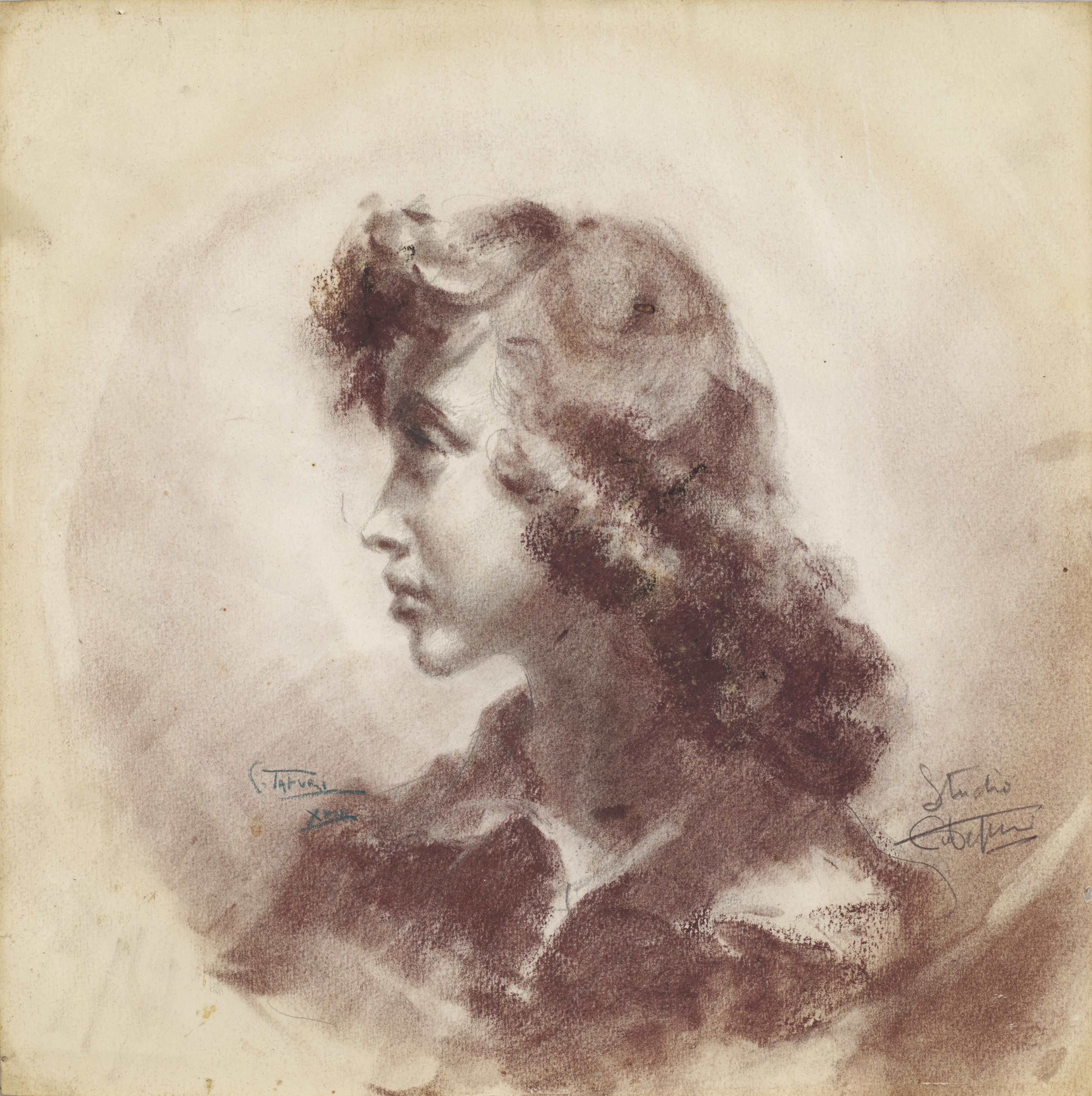 Clemente Tafuri - Profilo di giovane