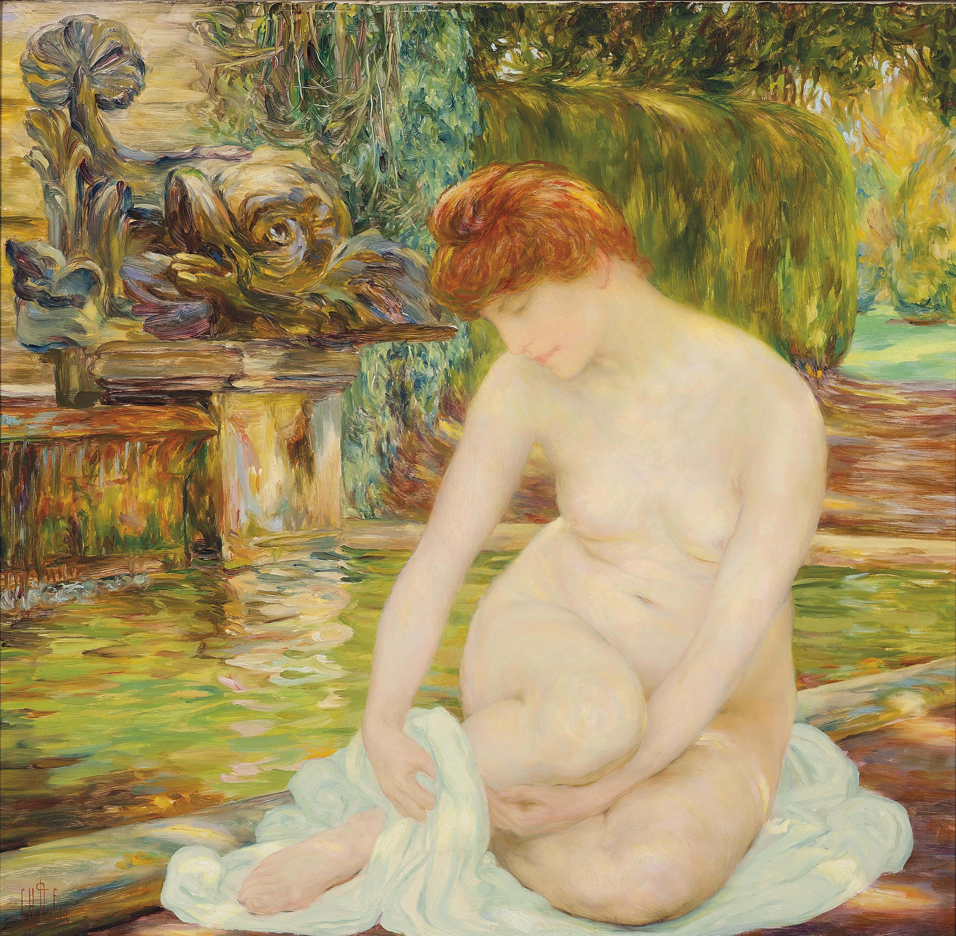 Clémentine Hélène Dufau - La Baigneuse