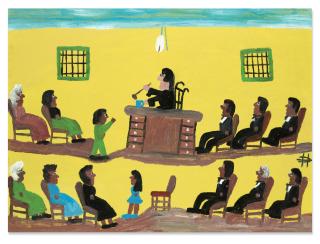 Clementine Hunter - The Courtroom