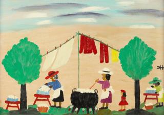 Clementine Hunter - Wash Day