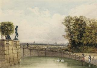 Clémentine, Princesse D\'Orléans - Une vue de Paris depuis Saint Cloud