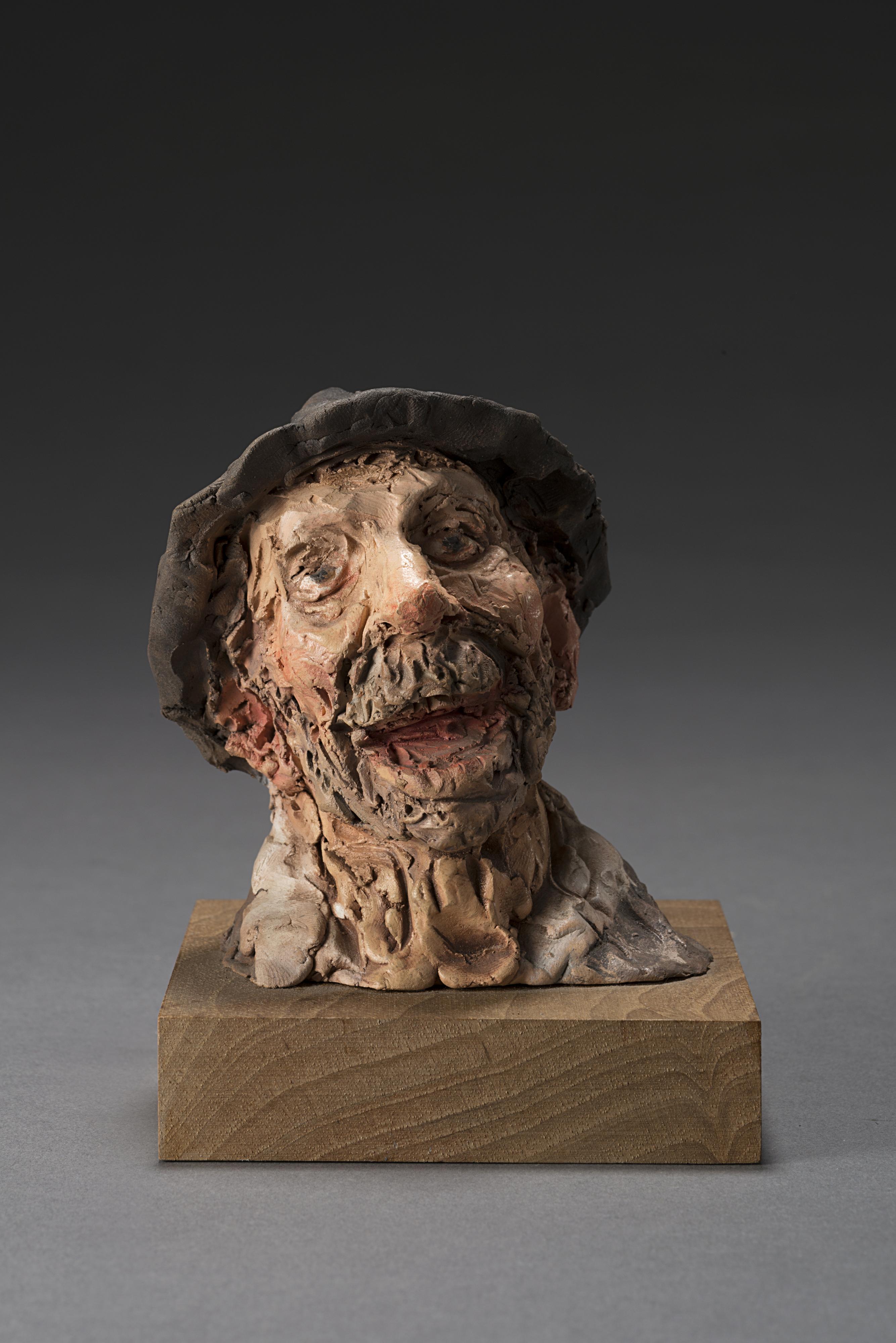 Cleto Tomba - Testa di anziano