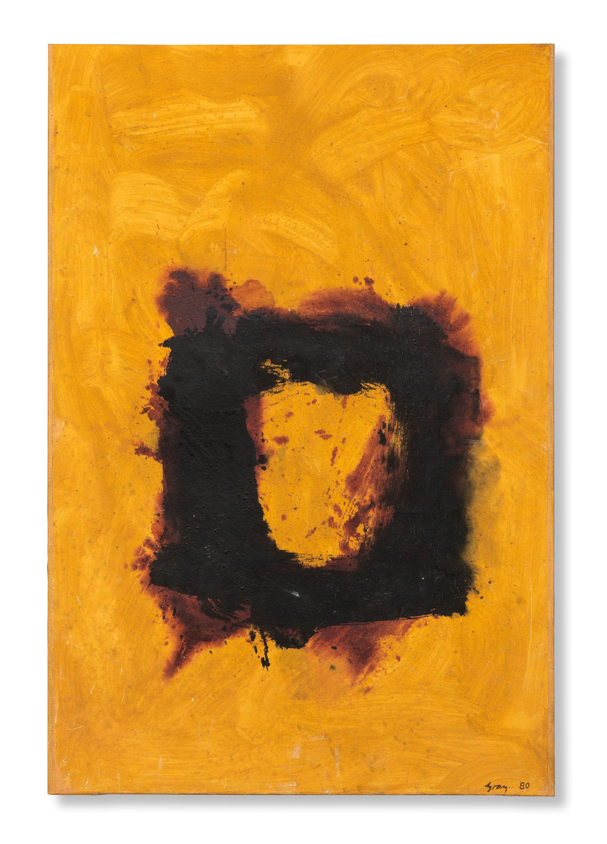 Cleve Gray - Roman Walls #115, 1980