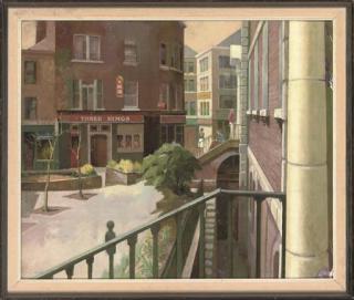 Clifford Charman, R.O.I. - St. James\'s and the Three Kings, Clerkenwell, London