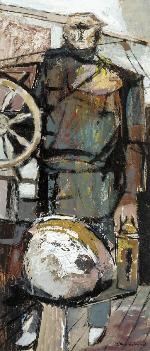 Clifford Fishwick - At the Wheel of \'Boojum\'