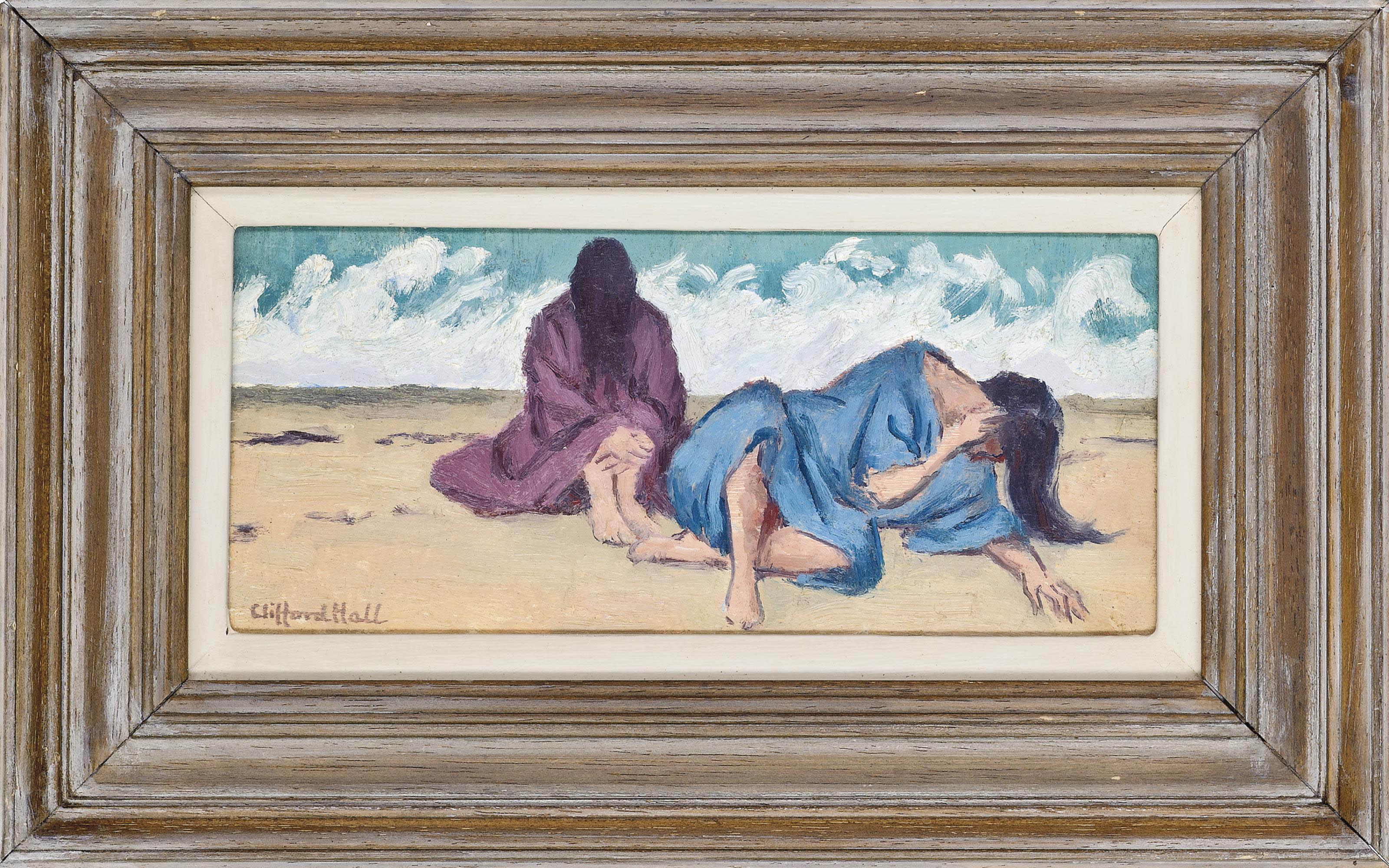 Clifford Hall - Bathers