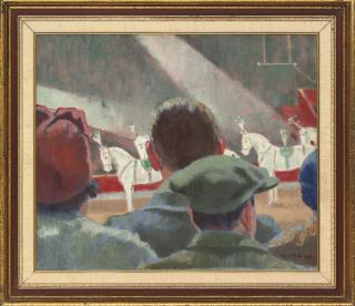 Clifford Hall - Mills Circus Horses, Olympia