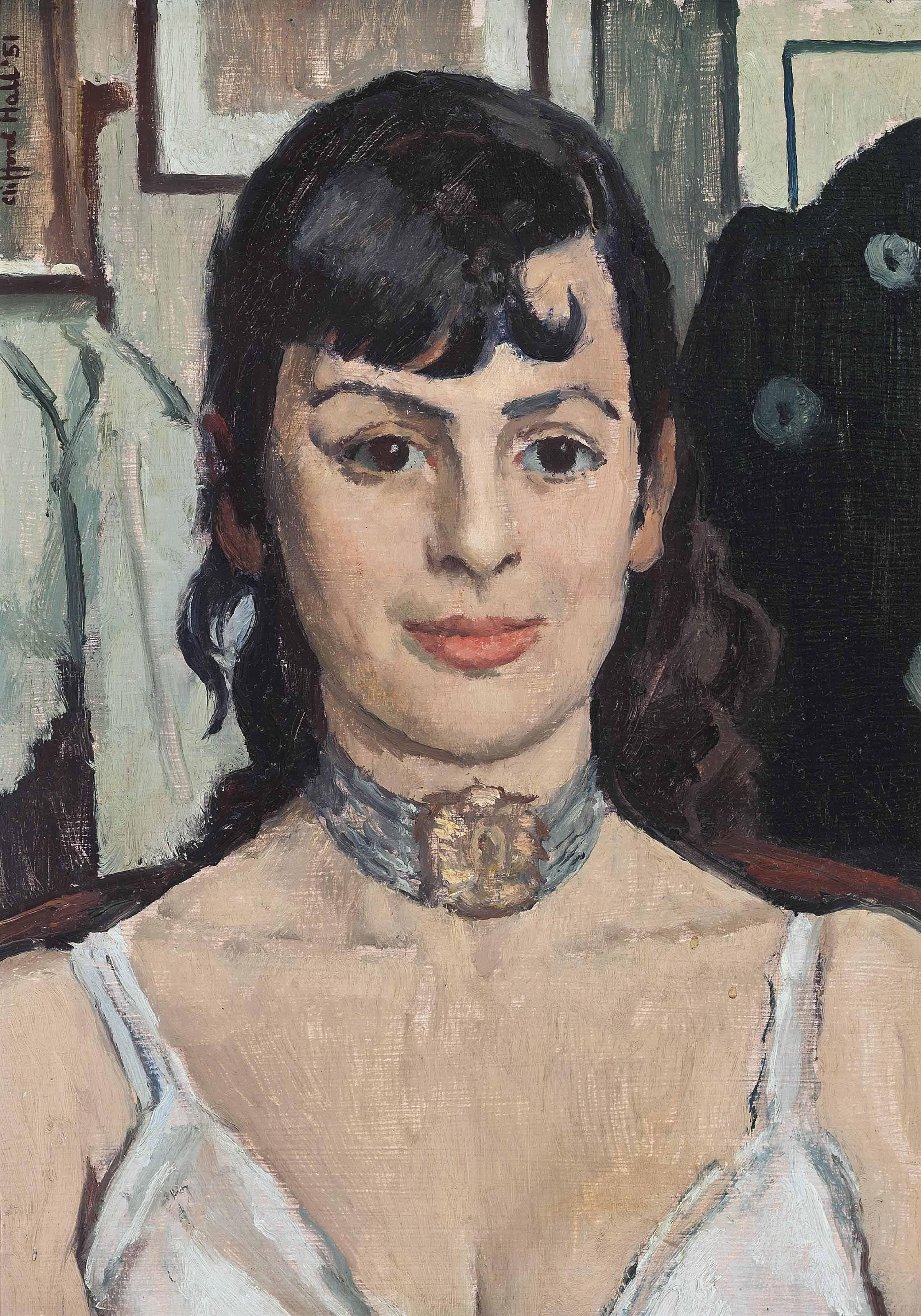 Clifford Hall - Portrait of Hanna Weil