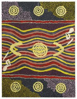 Clifford Possum Tjapaltjarri - Rêve de femme