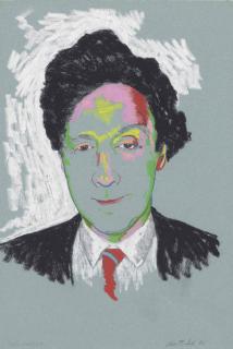 Clive Barker - Portrait of Leslie Waddington