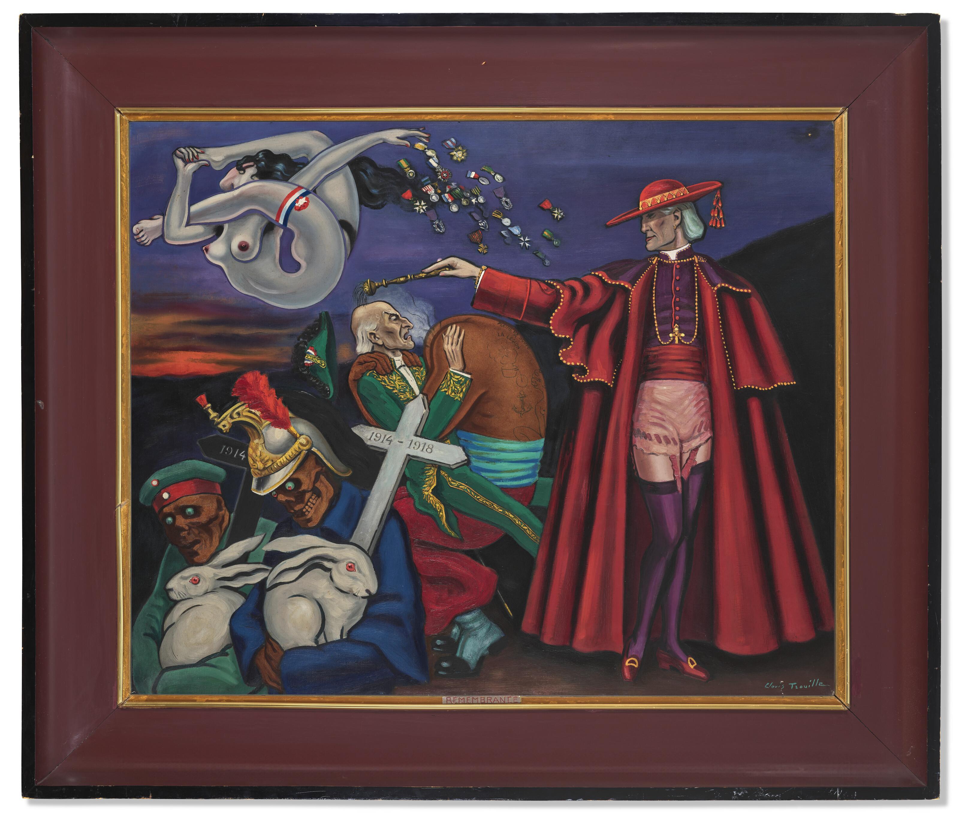 Clovis Trouille - Remembrance