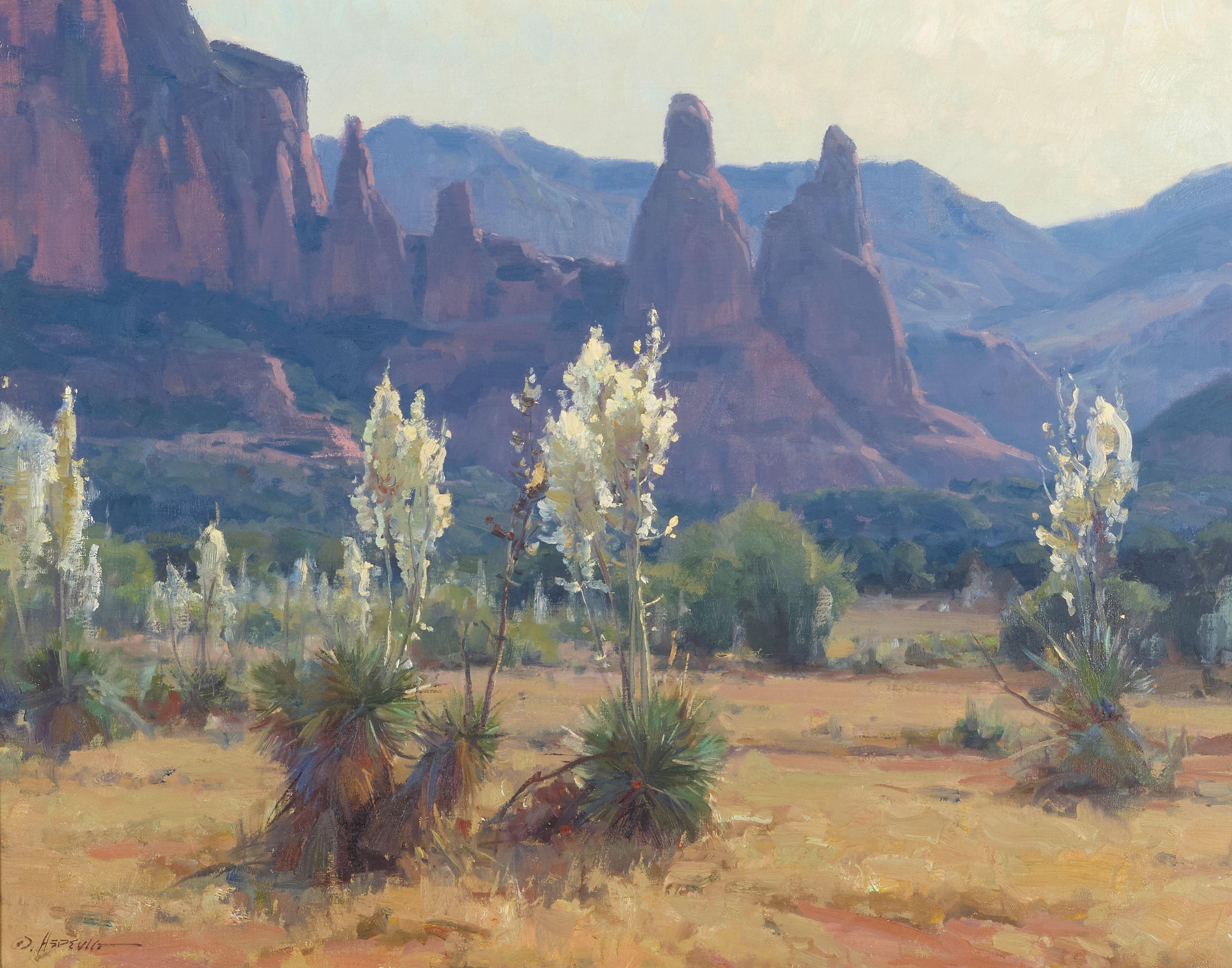 Clyde Aspevig - June Morning - Sedona 22 x 28 in. framed 31 1/2 x 38 1/2 in.