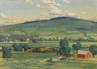 Clyde Forsythe - California Farm