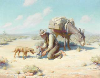 Clyde Forsythe - Comrades of the Desert