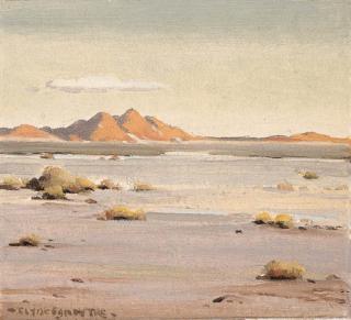 Clyde Forsythe - Desert Landscape