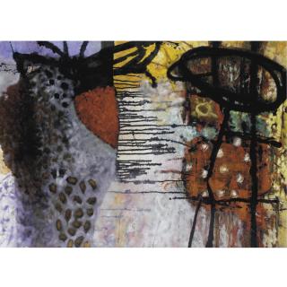 Clyde Hopkins - Two Jays Visiting