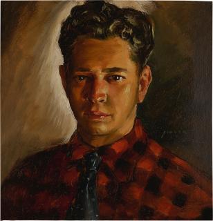 Clyde Singer - Self-Portrait