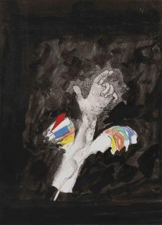 Co Westerik - Hand en arm met aigrette