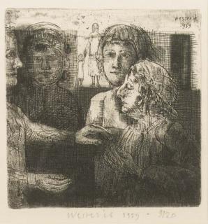 Co Westerik - Het gesprek (cat. Haags Gemeentemuseum 28)