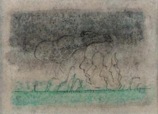 Co Westerik - Landschap met genummerde gezichten I